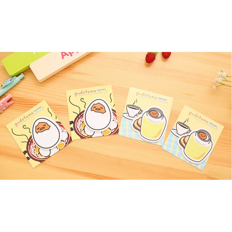 Note ghi chú GUDETAMA vàng siêu dễ thương