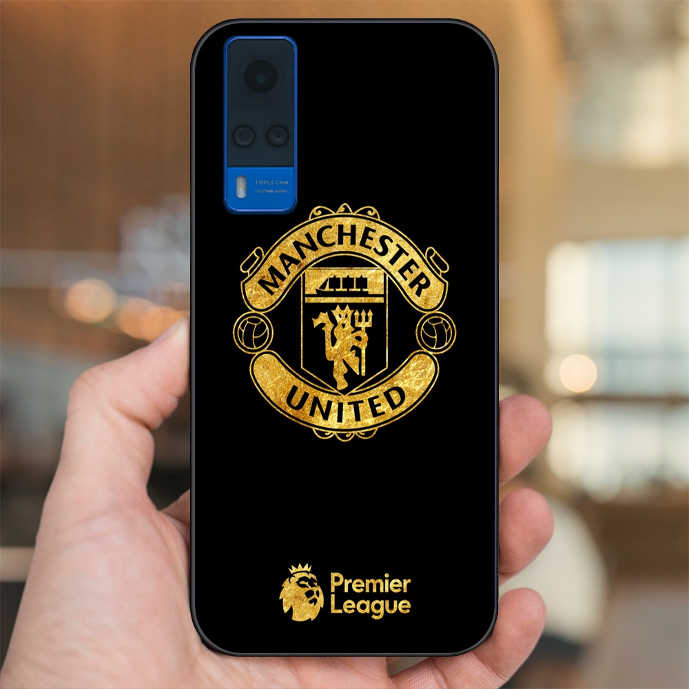 Ốp lưng Vivo Y51 2020, Y53s viền đen in hình MU Manchester United