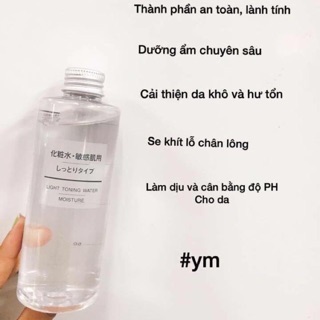 Nước hoa hồng muji Nhật Bản