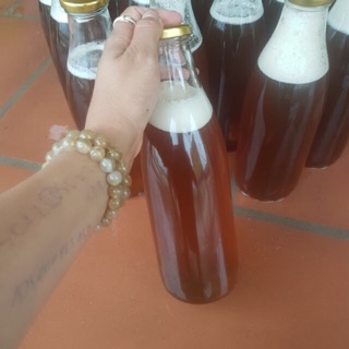 1 lít mật ong hoa nhãn nguyên chất