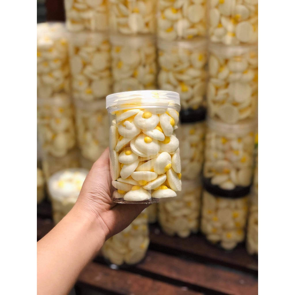 Bánh sữa chua trứng ốp la giòn tan, bánh ăn dặm cho bé từ 6 tháng tuổi