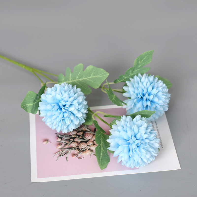 Bó Hoa Bồ Công Anh Nhân Tạo 3 Nhánh Trang Trí Nhà Cửa