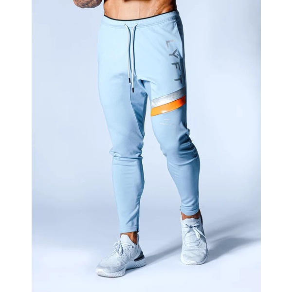 [GYMen]  Quần Dài Thể Thao Dáng Rộng Phong Cách Hip Hop Thời Trang Hàn Quốc