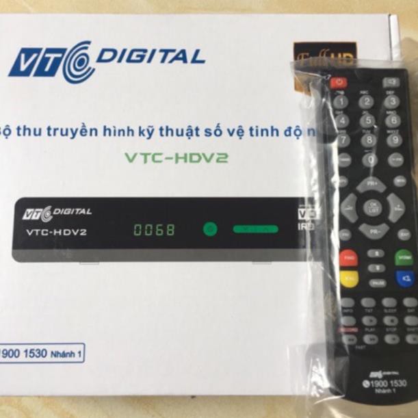 Điều khiển đầu Vtc hdv2-remote Vtchdv2 chính hãng