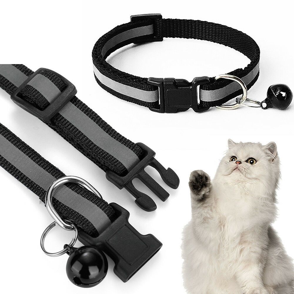 Vòng Cổ Phản Quang Mềm Mại Có Thể Điều Chỉnh Cho Thú Cưng