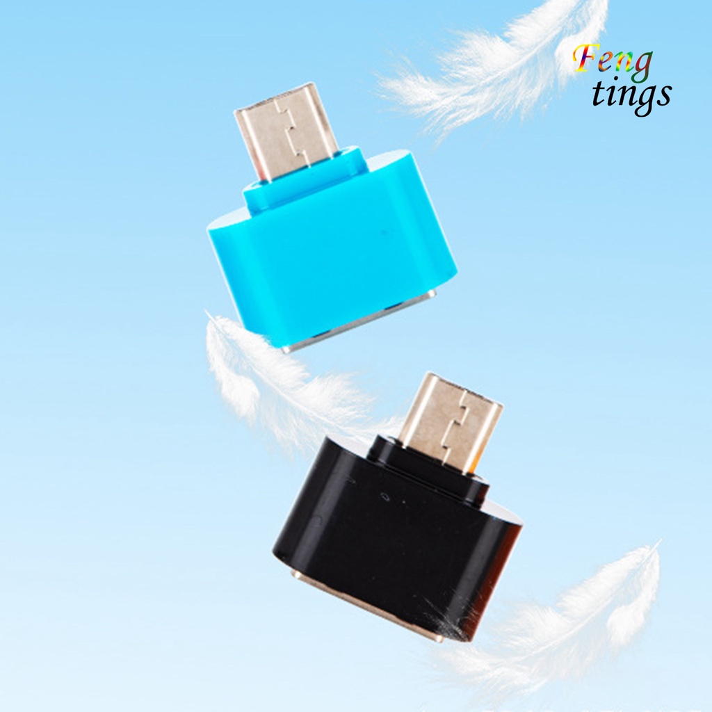 Set 5 Đầu Chuyển Đổi Dữ Liệu 2 Trong 1 Micro-USB Sang USB Female Cho Điện Thoại Di Động