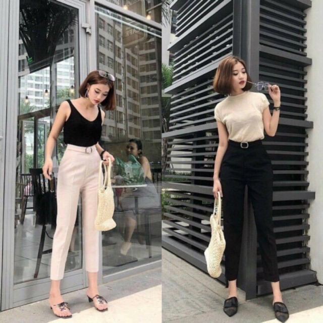 ✅Quần tây đai vuông sắt