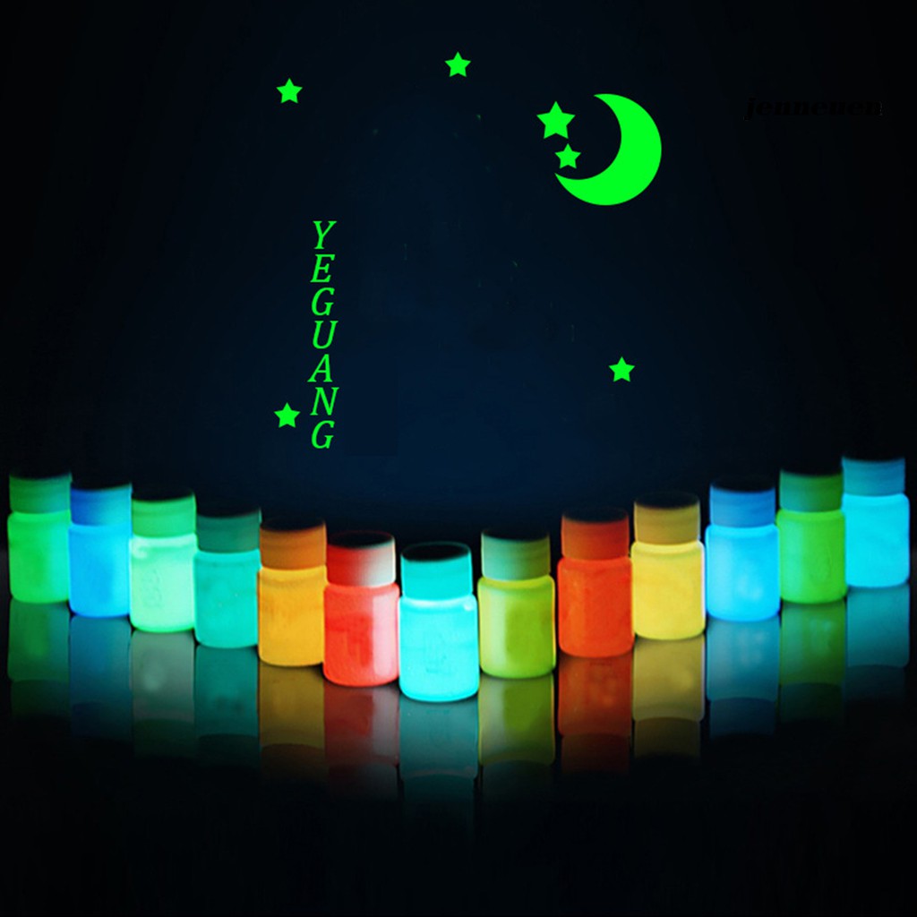 [Hàng mới về] Sơn Màu Dạ Quang Vẽ Cơ Thể Hóa Trang Halloween Độc Đáo Chất Lượng Cao