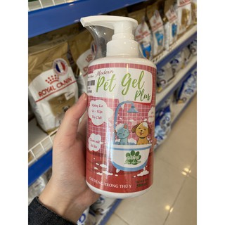 Dầu gội sữa tắm trị ve rận bọ chét chó mèo PetGel 500ml