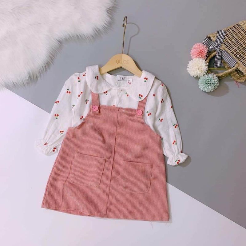 Set Đầm Yếm cho bé