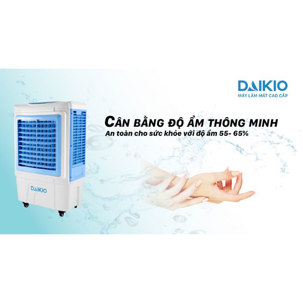 Quạt điều hòa hơi nước Daikio DKA - 05000D