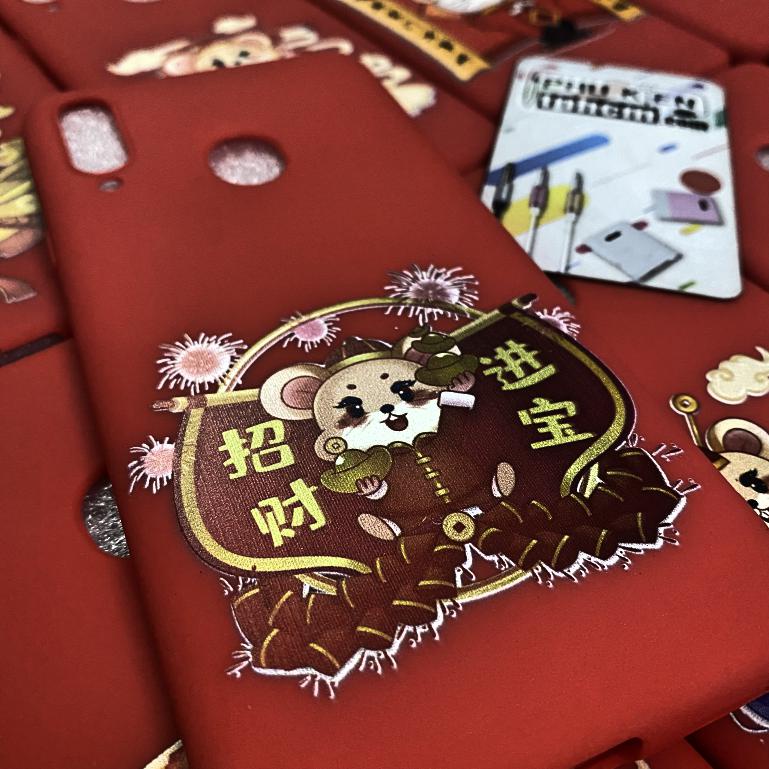 Ốp lưng Samsung A20s hình Chuột siêu dễ thương