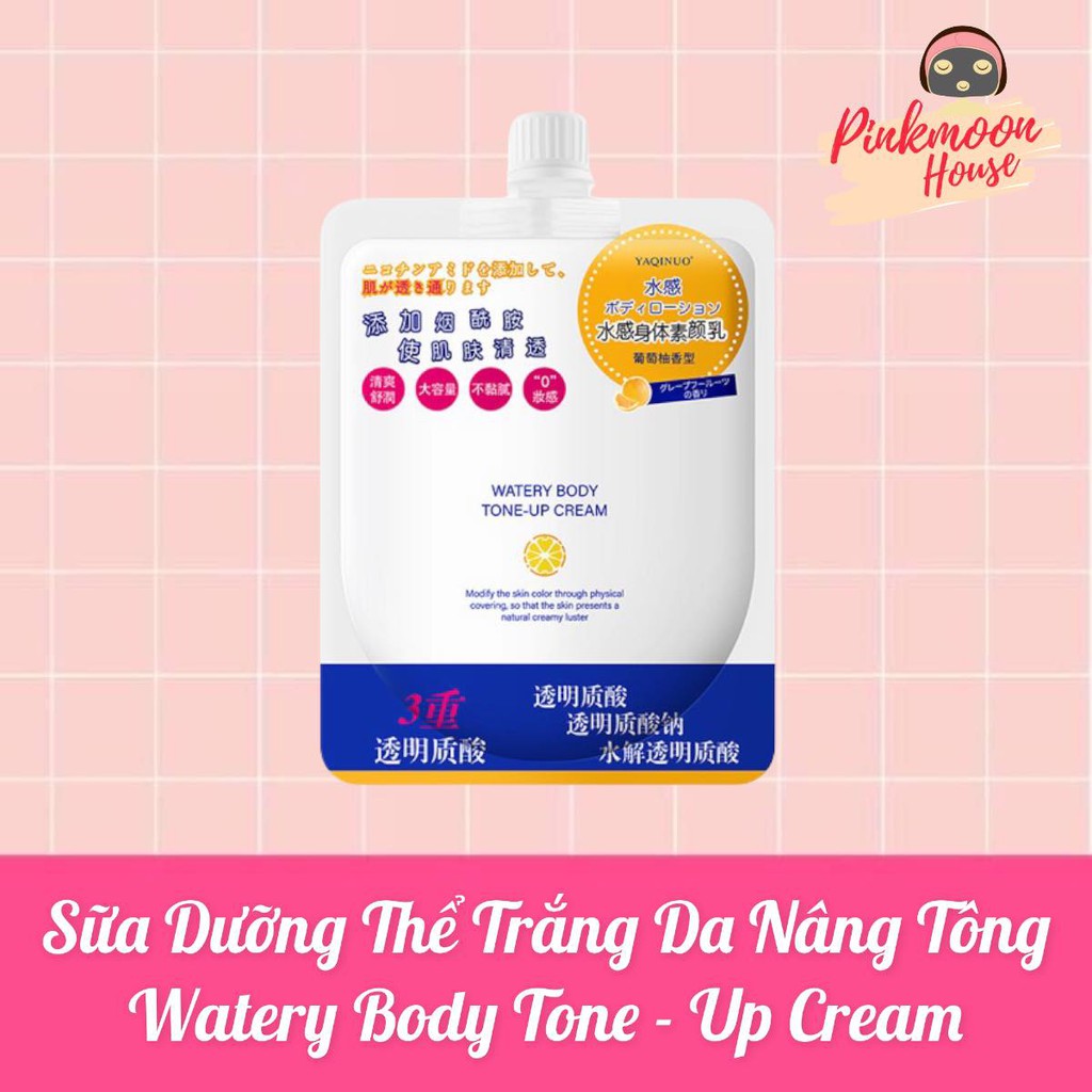 [HOT] ✨LOTION TRẮNG DA CHỐNG NẮNG NÂNG TONE BAN NGÀY WATERY BODY TONE UP CREAM✨