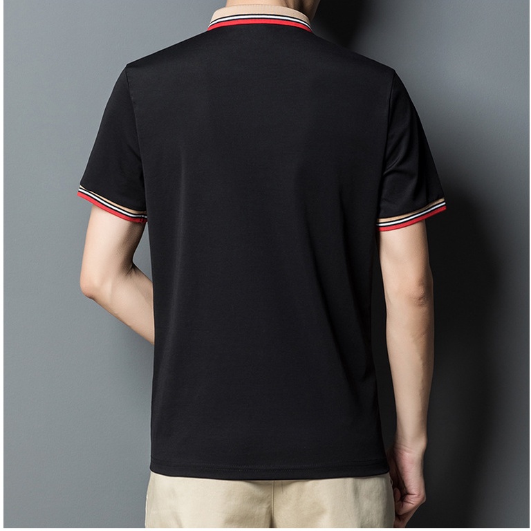 Áo POLO Nam Burberry Cao Cấp Cổ bẻ Ngắn Tay Hàng Hiệu Thời Trang Cao Cấp Hè 2022