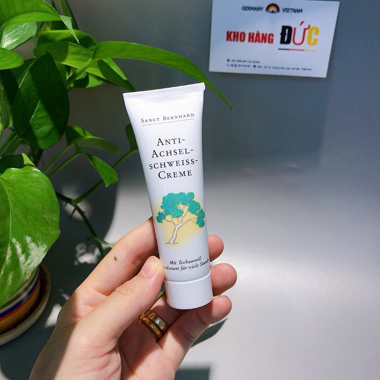 Bill Đức, che tên- Kem Thảo Mộc chống hôi nách Sanct bernhard 100ml- Hàng Đức