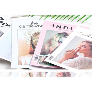 [ Rẻ Vô Địch ] Mẫu Bìa Tạp Chí 2 Mặt Poster đẹp sang trọng tinh tế dùng làm đạo cụ chụp ảnh MP337