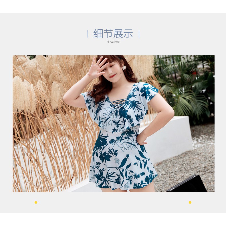 [Hàng Có sẵn][Có video ảnh thật] Bộ Bơi Đi Tắm Biển Nữ Bikini 1 mảnh người béo BIGSIZE  BKN36 bộ bơi đi biển | BigBuy360 - bigbuy360.vn