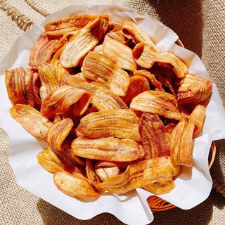 Chuối Sấy Gia Lai Giòn, Không Đường, Vị Ngọt Tự Nhiên, Đồ Ăn Vặt Thơm Ngon