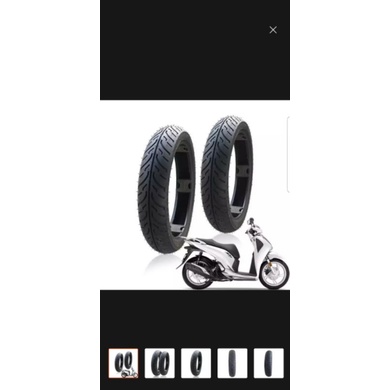 Lốp 120/80-16 sau SH cao, sym shark, lốp không dùng săm euromina  .