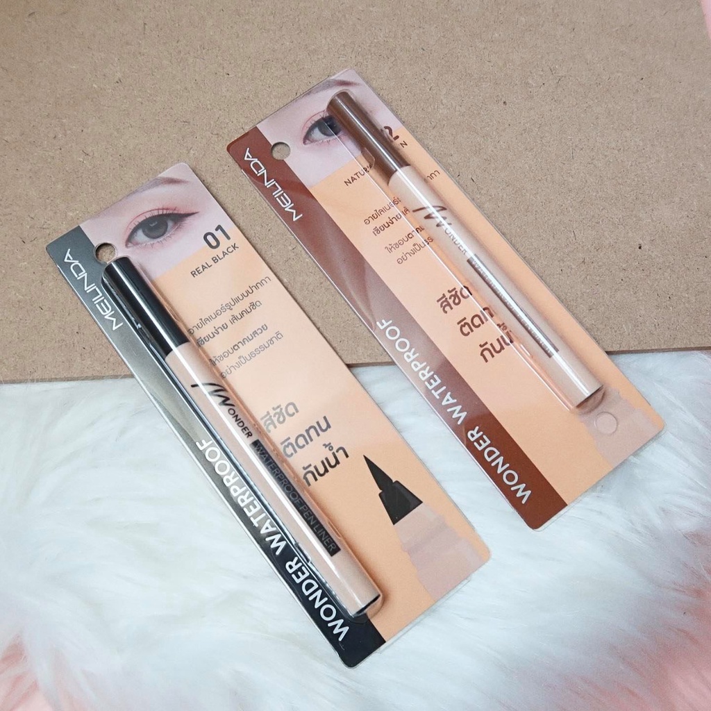 Kẻ Mắt Nước Meilinda Thái Lan Bền Màu Lâu Trôi Meilinda Wonder Waterproof Pen Liner