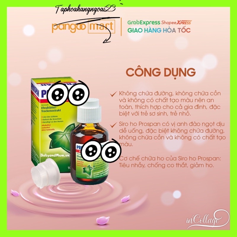 SIRO DÙNG TRỰC TIẾP 100ML ĐỨC