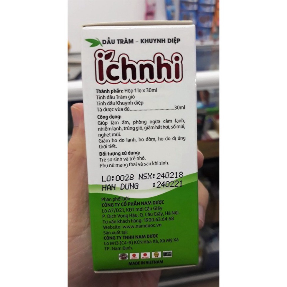 Dầu Tràm Ích Nhi