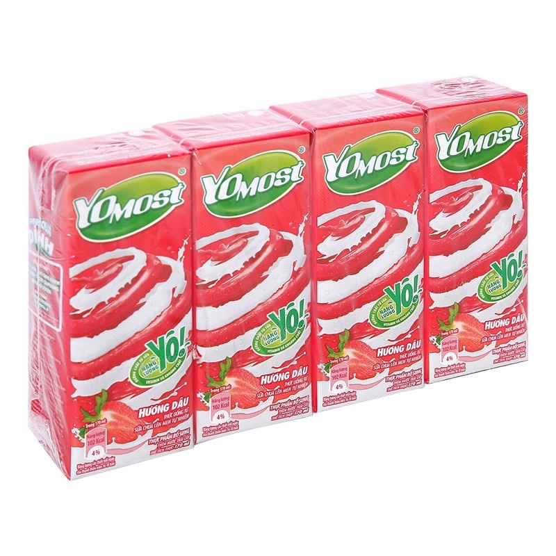 Sữa chua uống Yomost Thùng 48 hộp * 170ml