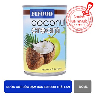 Nước cốt dừa đậm đặc Eufood thái lan