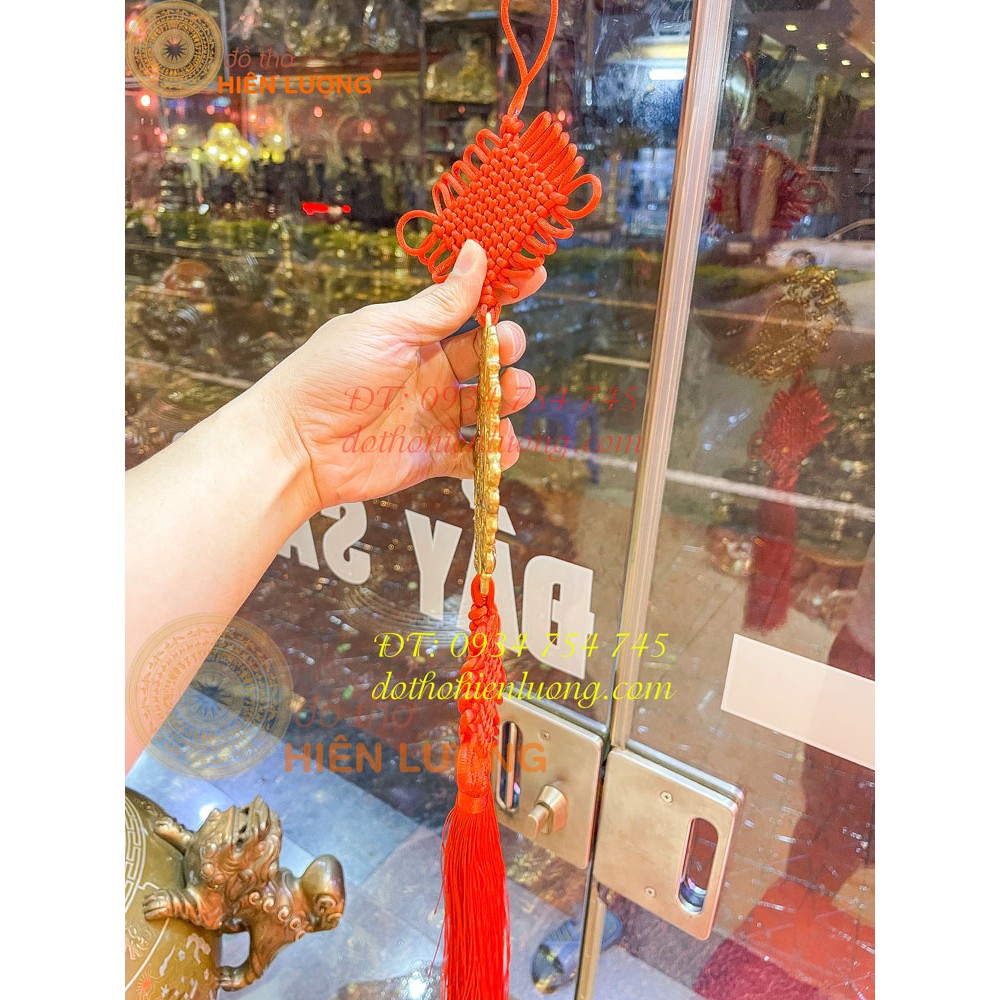 Vòng Dơi Ngũ Phúc Lâm Môn Bằng Đồng Đường kính 12cm, dài 55cm