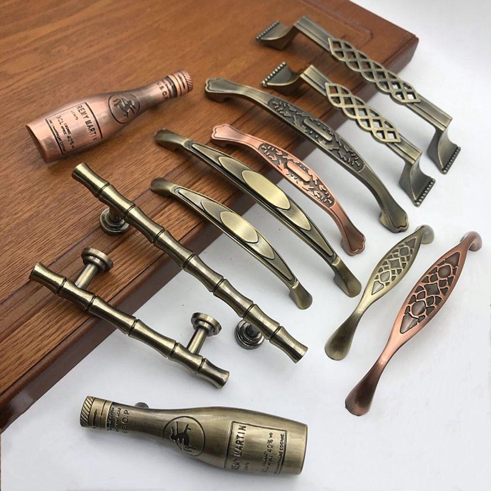 Tay nắm ngăn kéo tủ KUNHEV phong cách cổ điển với 19 kiểu cho nhà bếp