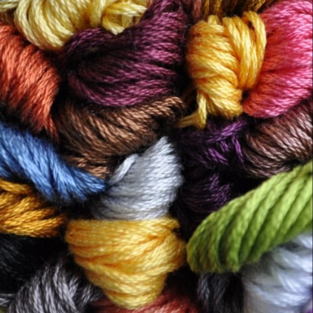 Chỉ thêu thủ công cotton 100%