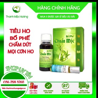 Siro ho bổ phế thanh mộc hương - tiêu ho sạch đờm