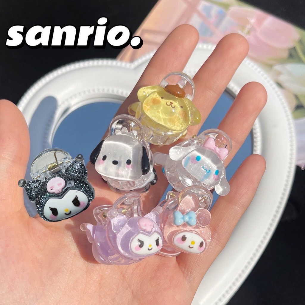 Kẹp Tóc Trong Suốt Thiết Kế Đáng Yêu Thời Trang Hàn Quốc Cho Nữ