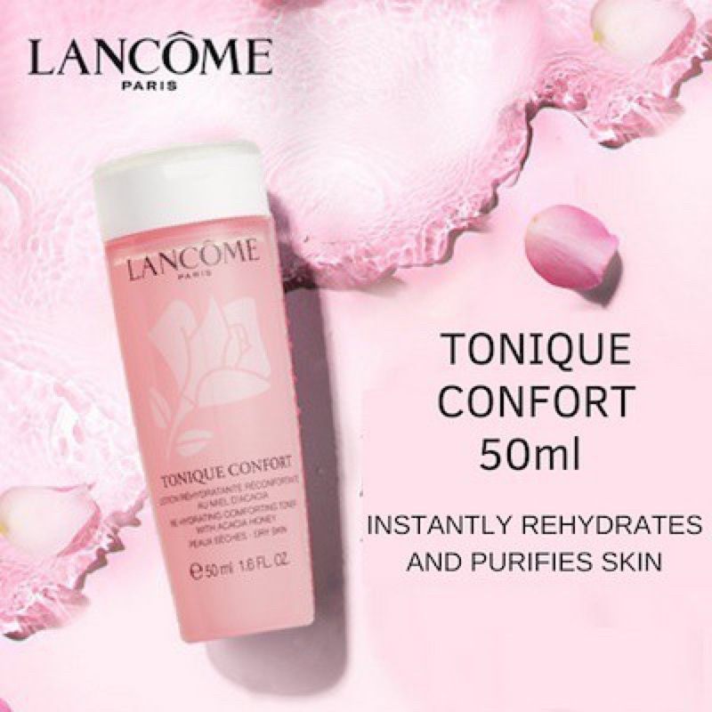 [Chuẩn Auth 100%] Nước hoa hồng toner lancome Tonique Confort cho da khô , cấp ẩm cấp nước cho da