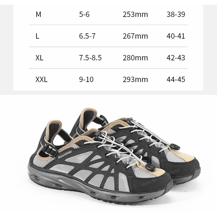 Giày lội suối thoát nước XZ02 Naturehike NH21XZ032