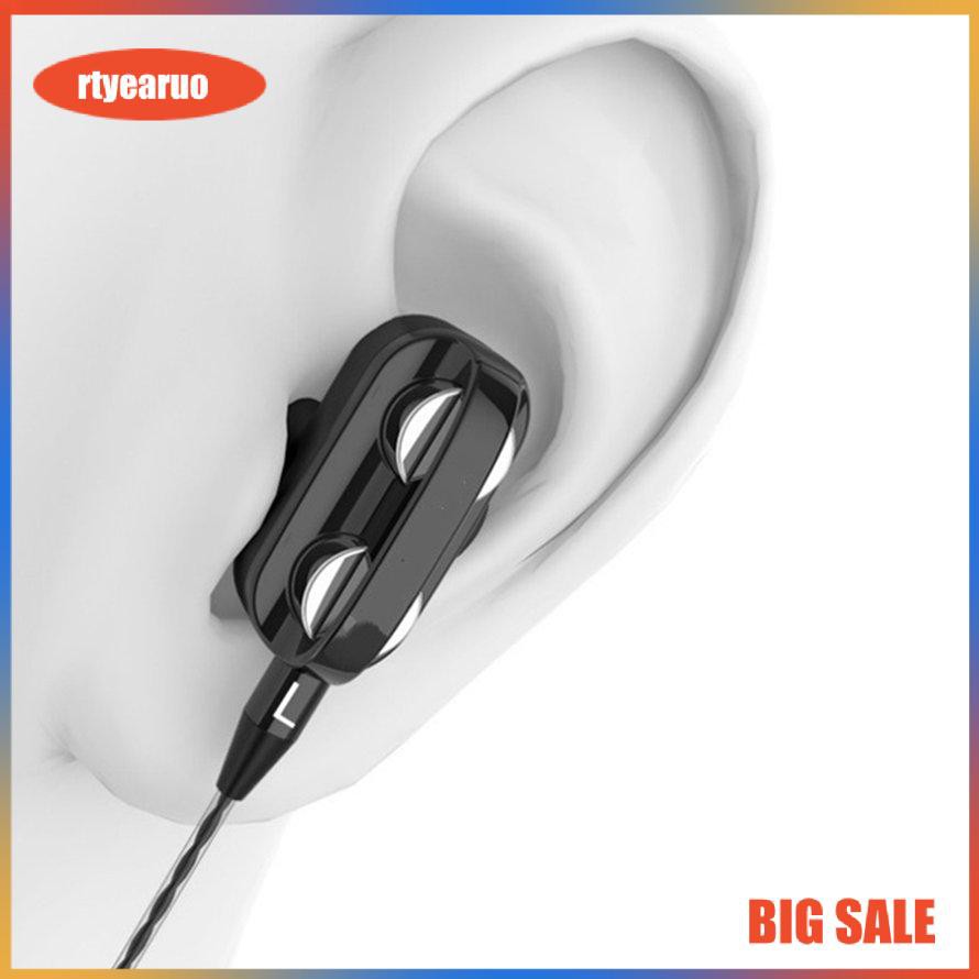 Tai nghe thể thao âm thanh sống động chất lượng cao Micro tích hợp sẵn Tai Nghe Nhét Tai Có Dây Bass Chống Ồn Tích