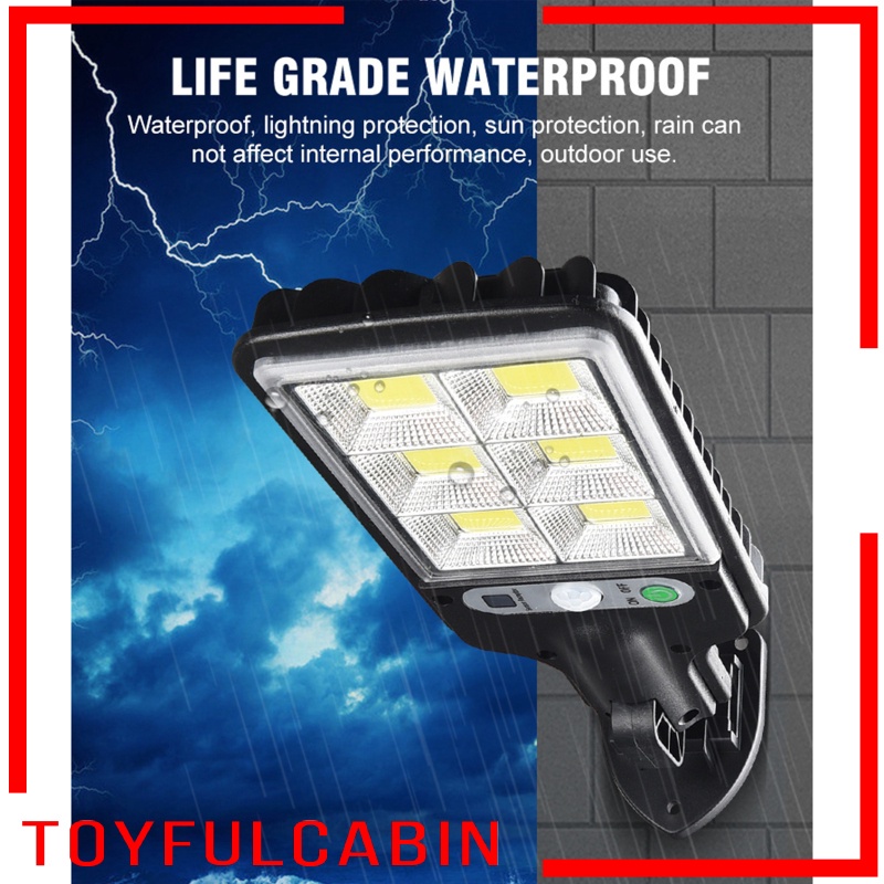 Đèn Led An Ninh Gắn Tường Sử Dụng Năng Lượng Mặt Trời Cảm Biến Chuyển Động Siêu Bền Dễ Lắp Đặt