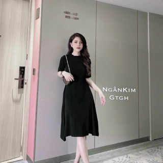 Váy dáng xoè 4 màu dành cho nữ