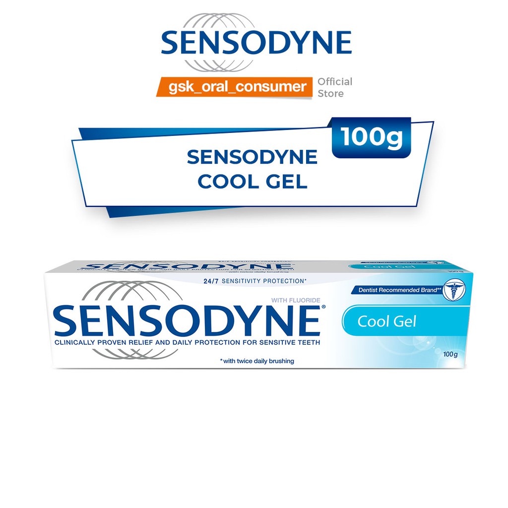 Kem đánh răng Sensodyne Cool Gel 100g