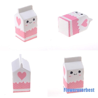 Đồ chơi squishy hình hộp sữa dễ thương có mùi thơm mới