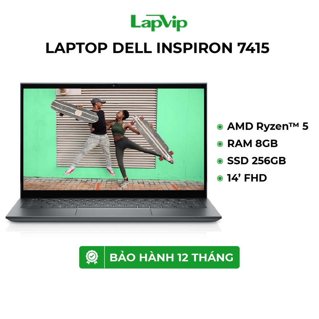 Laptop Dell Inspiron 7415 AMD Ryzen ™ 5 5500U | 8GB | 256GB | 14 inch FHD