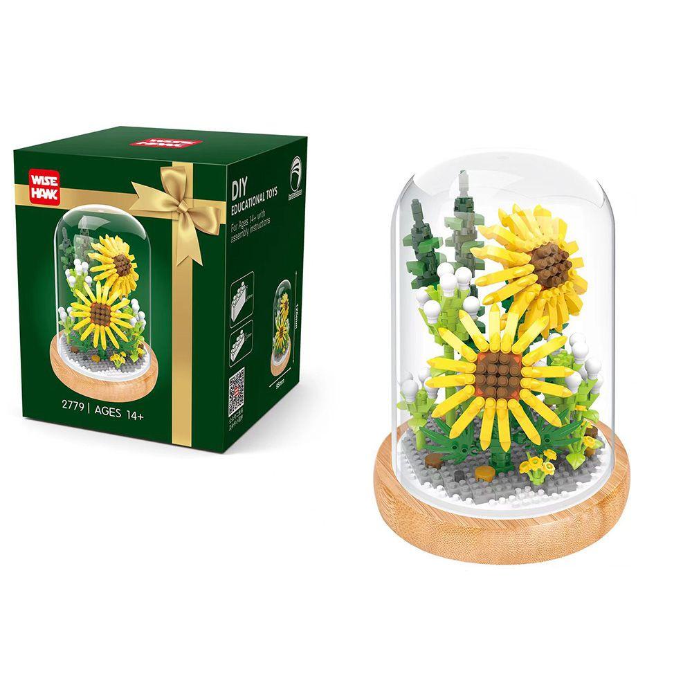 Đồ Chơi Lắp Ráp Hình Hoa Hồng Ba Chiều Sáng Tạo