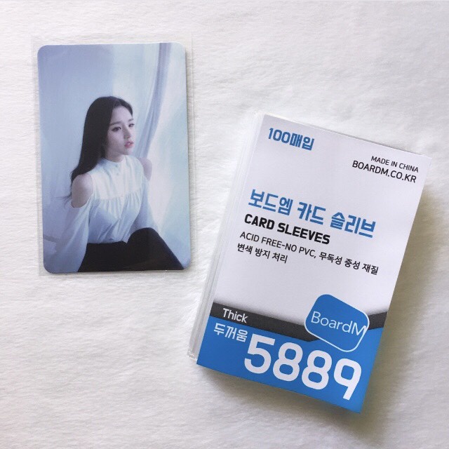 SLEEVE CARD BOARDM SIÊU DÀY KHÔNG DÁN - BỌC ĐỰNG BÀI, ẢNH, THẺ