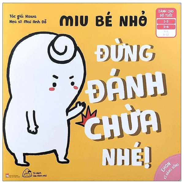 Sách Ehon kỹ năng sống - Miu Bé Nhỏ - Ehon cho bé 1 12 tuổi cuốn lẻ tùy chọn ehonbooks