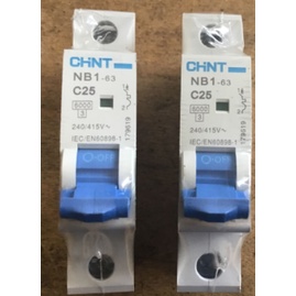 Aptomat tép MCB Chint NB1-63 1P C25 6kA 25A