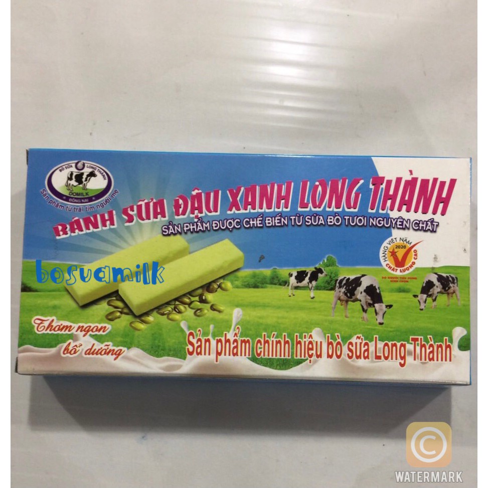 Bánh sữa đậu nguyên chất xanh Domilk