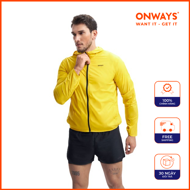 ONWAYS Áo Khoác Running Basic Pocket / Men ẩn