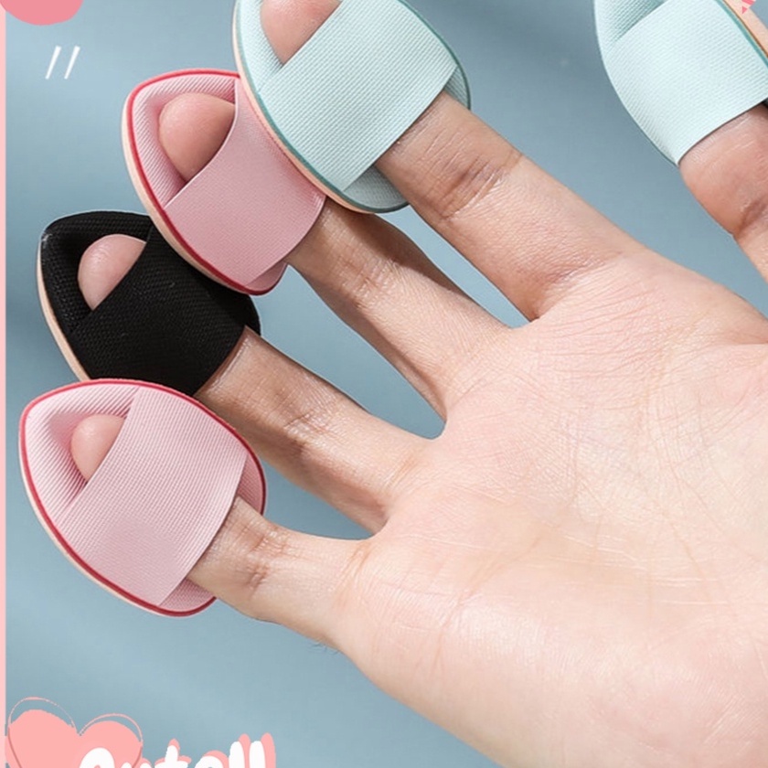 ⭐1 Mút Trang Điểm Hình Ngón Tay Cỡ Nhỏ Che Khuyết Điểm Bắt Sáng
