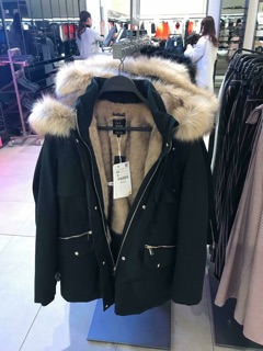 Áo khoác parka zara auth