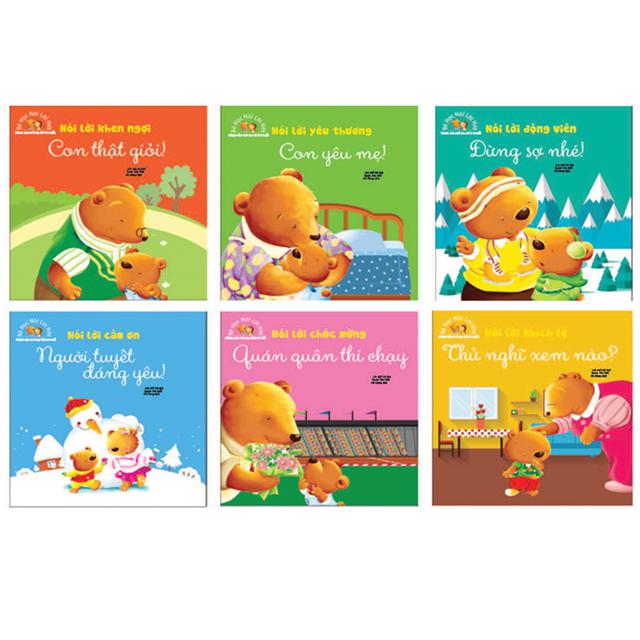 Sách - Bé học nói lời hay (Combo 6 cuốn) - 111k
